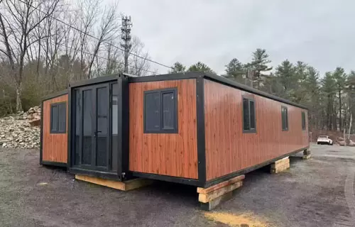 Expandable container house