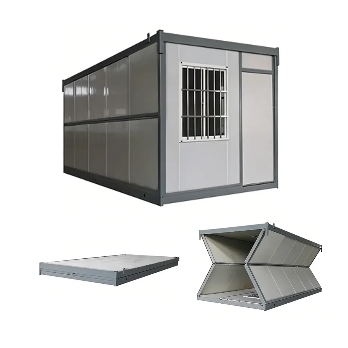 X-type Foldable Container House