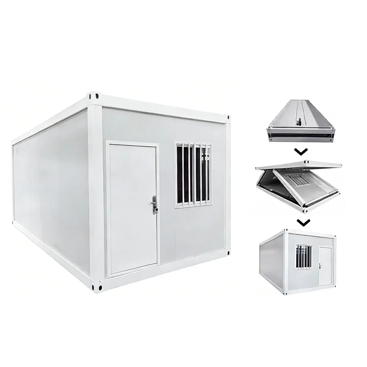 Z-type Foldable Container House