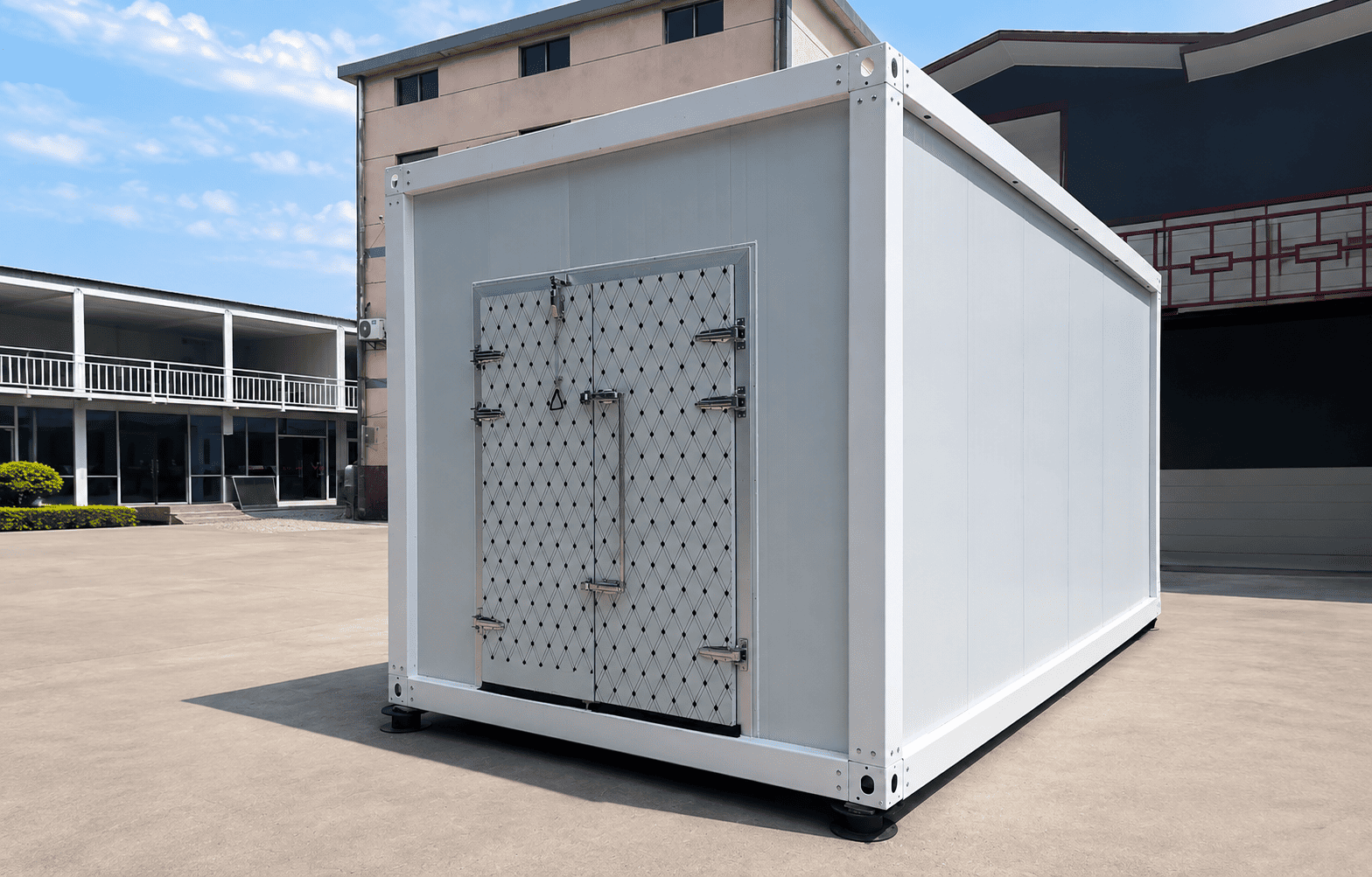Casa Box Mushroom Grow Container Insulated Detachable Room with Sealed Double Door for Agriculture