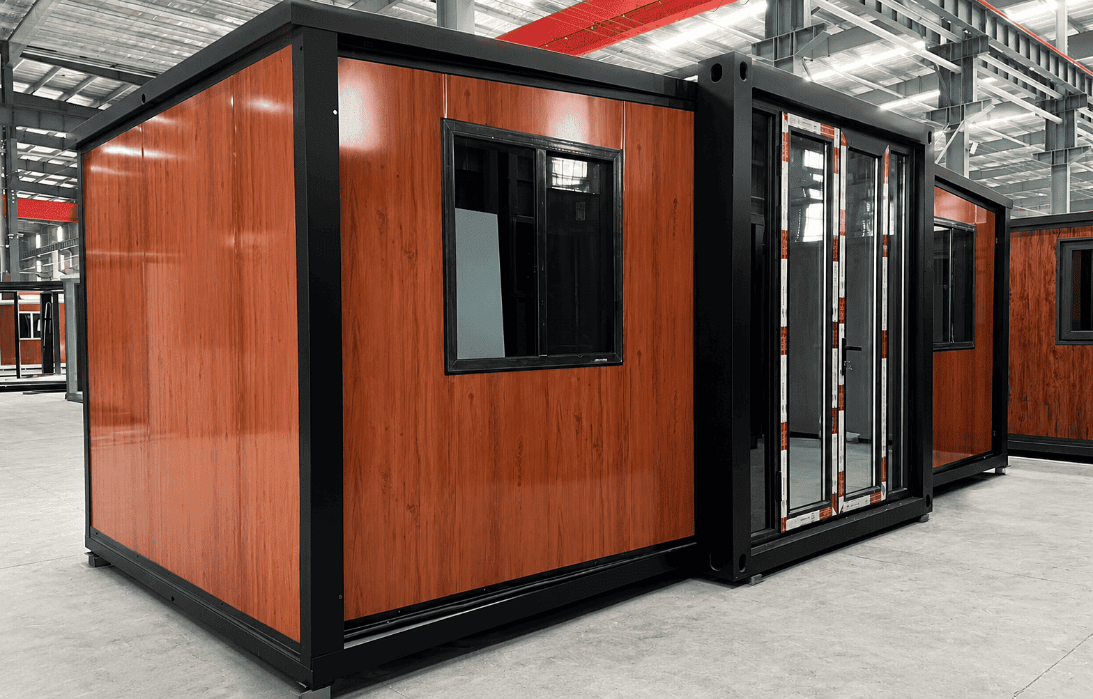 Casa Box 10ft Expandable Container House | Custom Wood & Glass Prefab