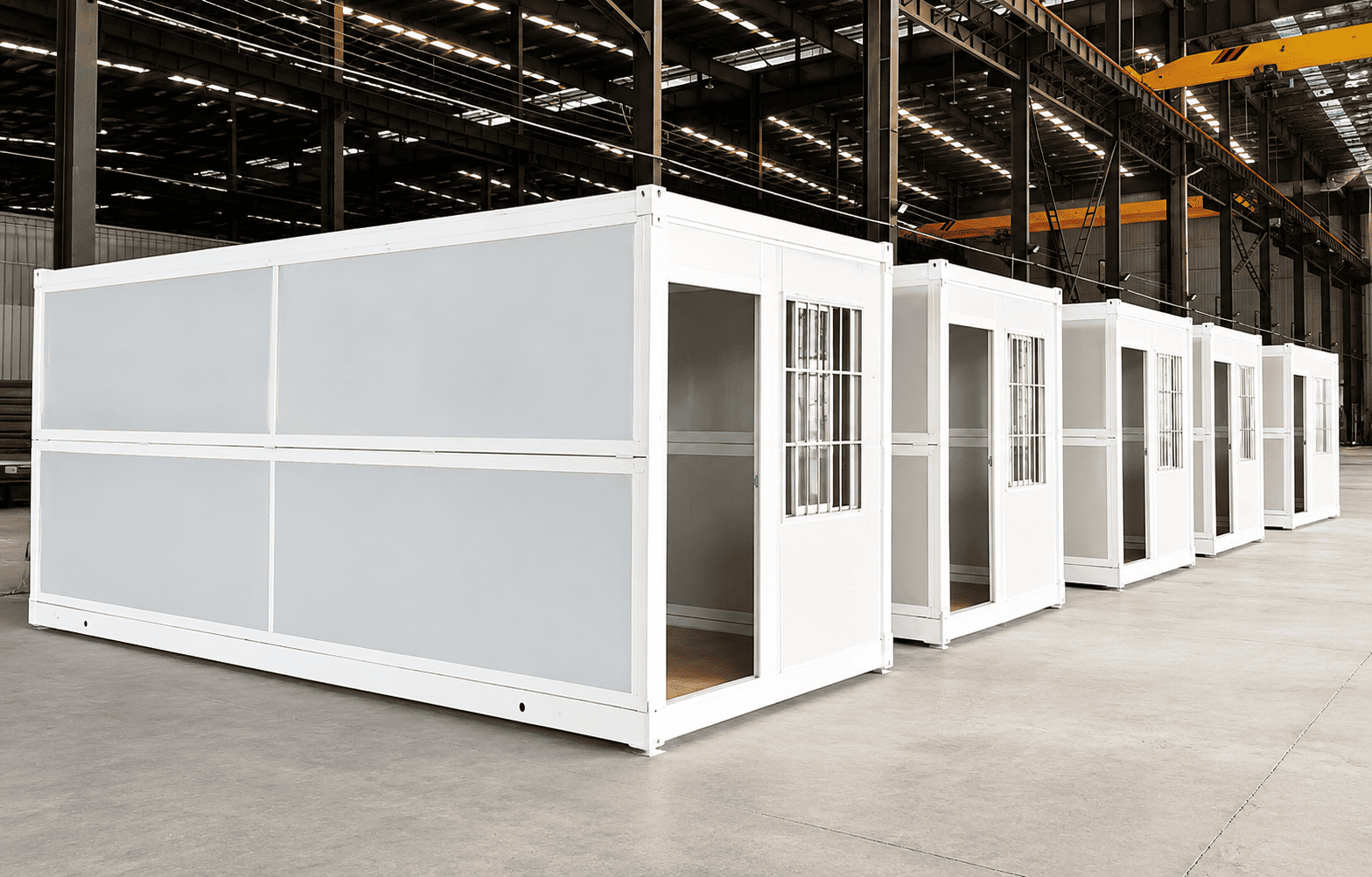 Casa Box Foldable Container X-type Quick Assembly Prefabricated for Construction Site Office