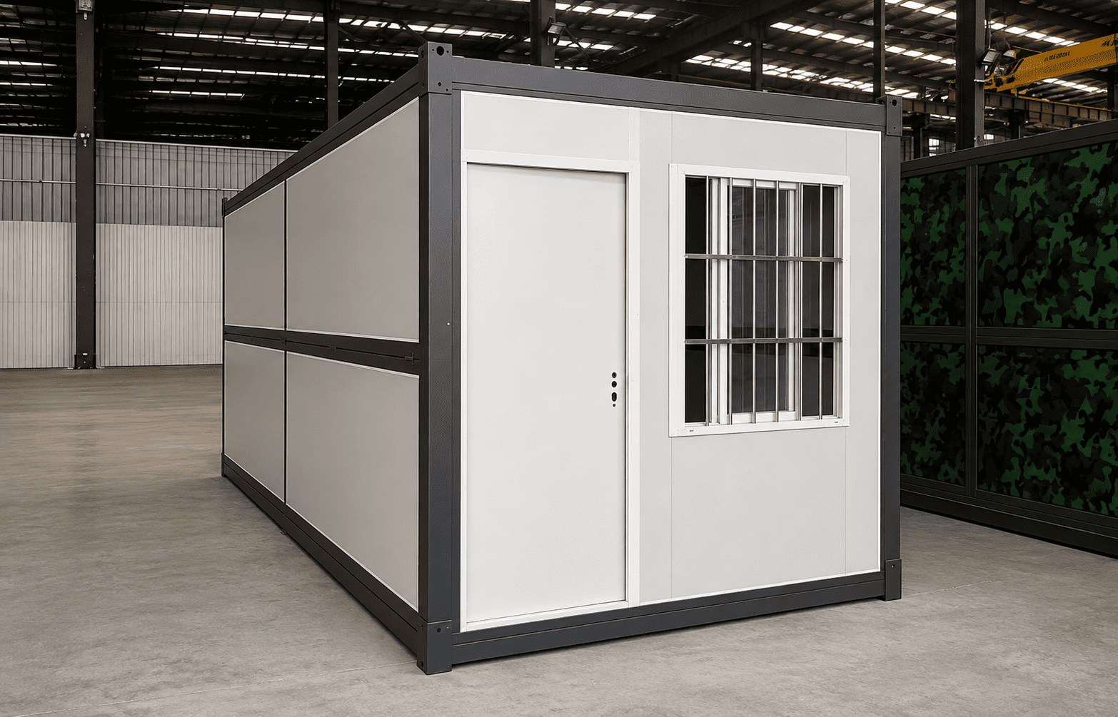 Casa Box Foldable Container X-type Customizable Durable Structure for Global Export Project