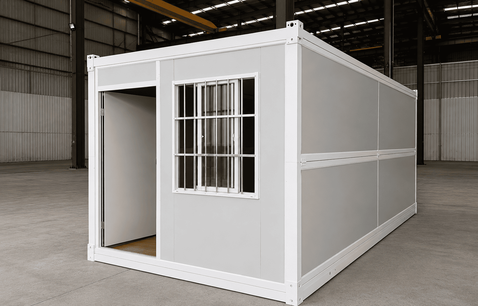 Casa Box Foldable Container X-type Ready to Fit-out Layout for Multipurpose Camp Cabin
