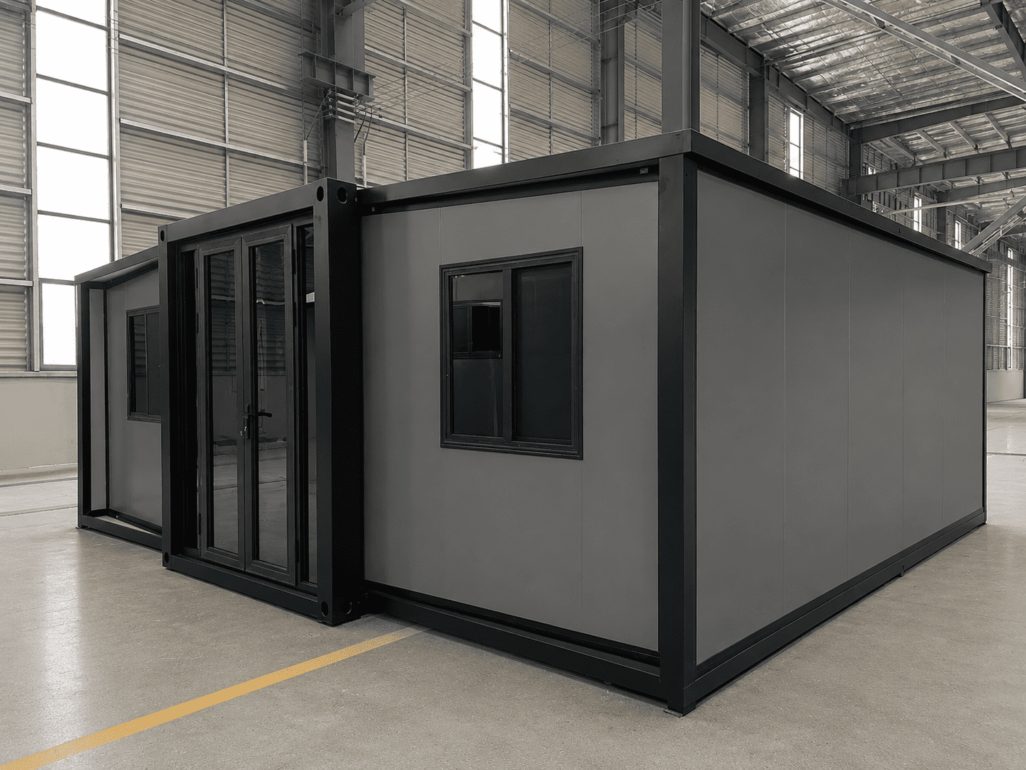 Casa Box 20ft Expandable Container House | Industrial Site Office