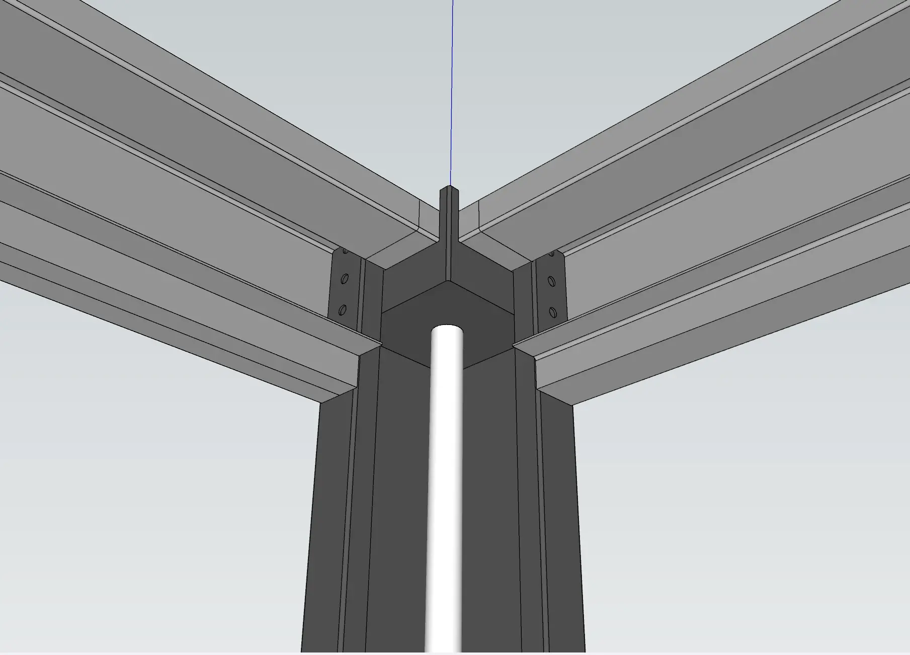 Detachable Internal Drainage Frame Structure 