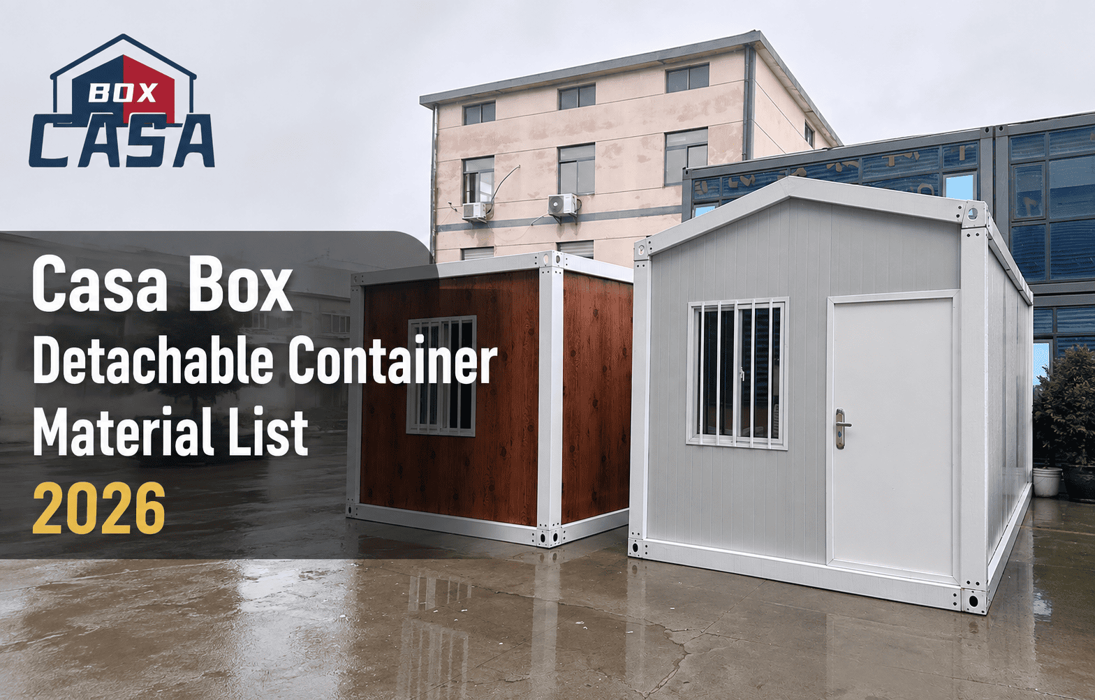 What Components are Included in a Casa Box Detachable Container?