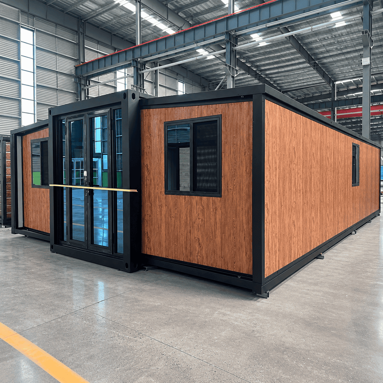 Casa Box 40ft Expandable Container Home | Large Family Wood Prefab