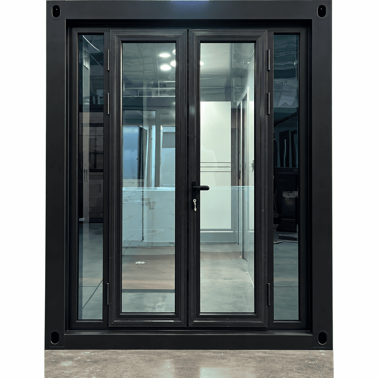 Thermal-break Aluminum Double Glass Door